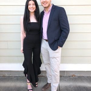 Lulu’s black jumpsuit